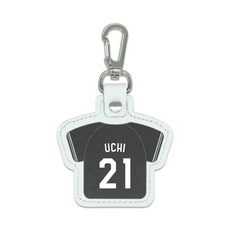 TEAM26 DAY 5月来場OB2選手展開 本革製ユニホームキーホルダー(ビジター) 詳細画像