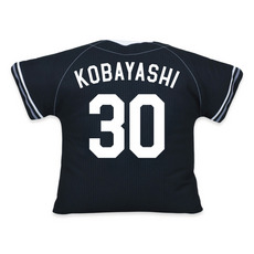 TEAM26 DAY 5月来場OB2選手展開 ユニホーム型クッション(ビジター) 詳細画像