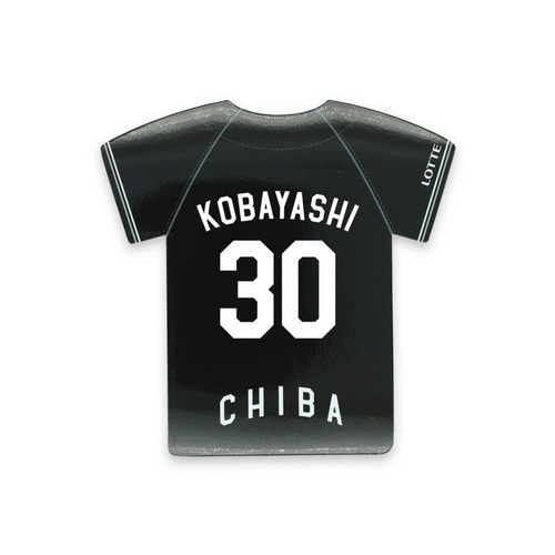 TEAM26 DAY 5月来場OB2選手展開 ユニホーム型カーマグネット(ビジター) 詳細画像 1カラー 2