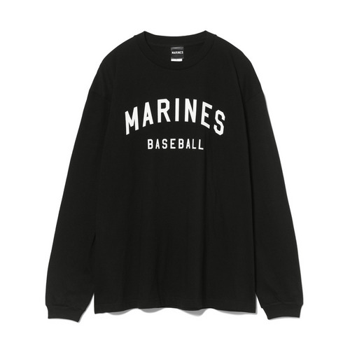 MARINES BASEBALL ロングスリーブTシャツ 詳細画像 ブラック 1