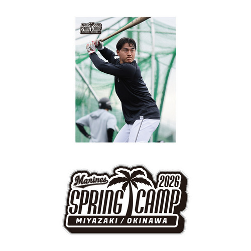 Spring Camp 2026 選手ビジュアル シール2枚セット 詳細画像 1カラー 1