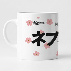 全選手展開 マンスリー総柄マグカップ(桜Ver.)