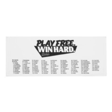 2026 スローガン＆オールメンバー　フェイスタオル