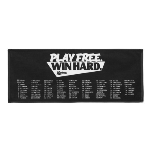 2026 スローガン＆オールメンバー　フェイスタオル 詳細画像 ホワイト 3