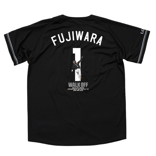 藤原恭大選手 3・4月度スカパー！サヨナラ賞受賞記念 ユニホーム(DTF加工) 詳細画像 VISITOR 1
