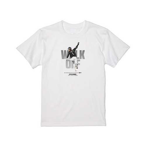 藤原恭大選手 3・4月度スカパー！サヨナラ賞受賞記念 Tシャツ 詳細画像 ホワイト 1
