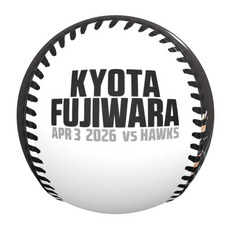 藤原恭大選手 3・4月度スカパー！サヨナラ賞受賞記念 ピクチャーボール 詳細画像
