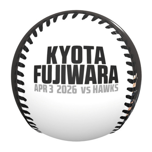 藤原恭大選手 3・4月度スカパー！サヨナラ賞受賞記念 ピクチャーボール 詳細画像 1カラー 5