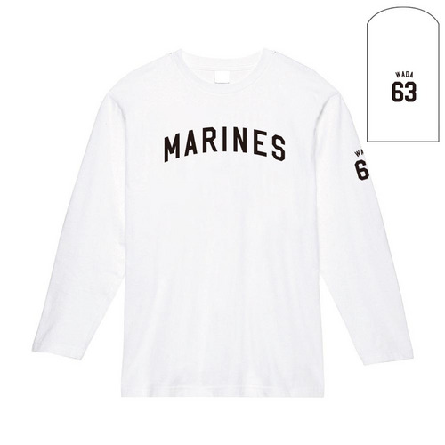 全選手展開 長袖Tシャツ(ALTロゴ) ホワイト 詳細画像 受注パターン 1