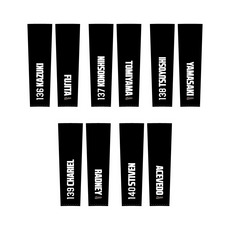 全選手展開 ユニホームコーデ ドライロングTシャツ ブラック 詳細画像