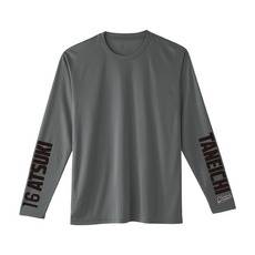 全選手展開 ユニホームコーデ ドライロングTシャツ グレー