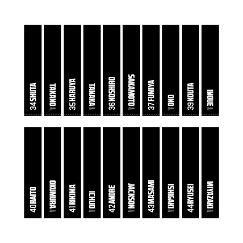 全選手展開 ユニホームコーデ アームカバー 詳細画像 受注パターン 6