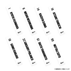 全選手展開 ユニホームコーデ マフラータオル 詳細画像