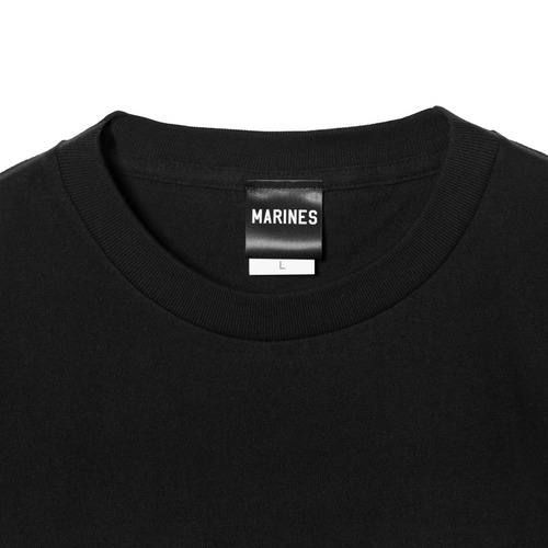 BLACKBLACK Tシャツ/MARINES 詳細画像 ブラック 3