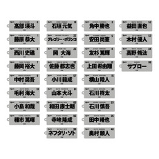 2026 選手フェイスタオルデザイン シークレットアクリルキーホルダー(ALT) 詳細画像