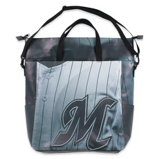 #1藤原 直筆サイン入り2025球場正面ターポリン幕リメイクトートバッグ