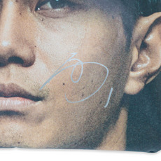 #1藤原 直筆サイン入り2025球場正面ターポリン幕リメイクトートバッグ