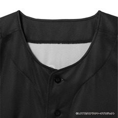 チャンスくん ベースボールシャツ ブラック 詳細画像