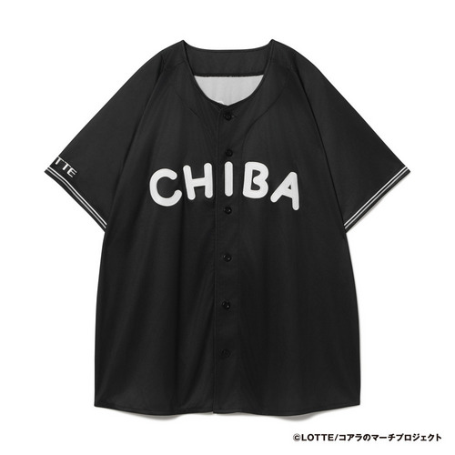 チャンスくん ベースボールシャツ ブラック 詳細画像 1カラー 1