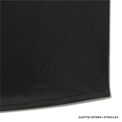 チャンスくん キッズベースボールシャツ ブラック 詳細画像 1カラー 8