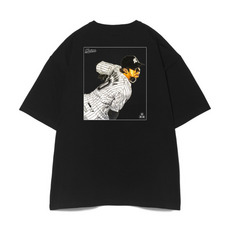 プレイヤーズ・シート2026壁面アート ビッグシルエットTシャツ ブラック 詳細画像