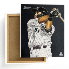 プレイヤーズ・シート2026壁面アート キャンバスボード 詳細画像