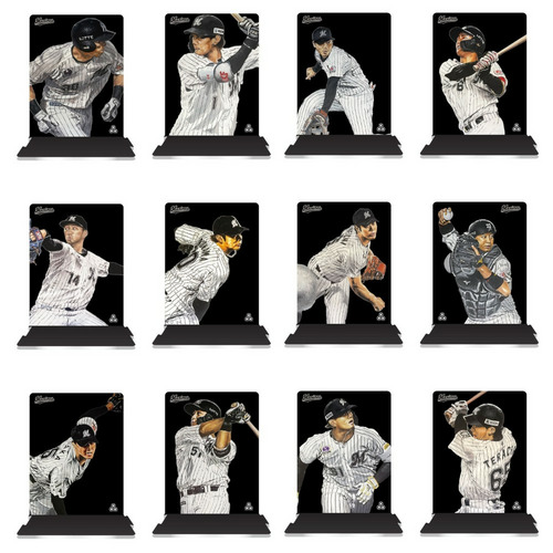 プレイヤーズ・シート2026壁面アート つながるシークレットアクリルスタンド(全12種) 詳細画像 1カラー 1