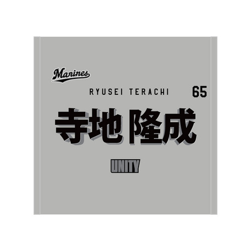 全選手展開 選手フェイスタオルデザイン ハンドタオル(ALT) 詳細画像 1カラー 1