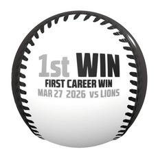 毛利海大投手 プロ入り初勝利記念 ピクチャーボール 詳細画像