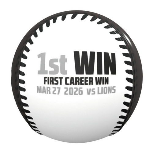 毛利海大投手 プロ入り初勝利記念 ピクチャーボール 詳細画像 1カラー 4