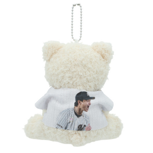 毛利海大投手 プロ入り初勝利記念 もこもこベア15cmあみぐるみ 詳細画像 1カラー 2