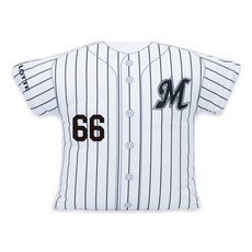 TEAM26 DAY 6月来場OB5選手展開 ユニホーム型クッション(ホーム)