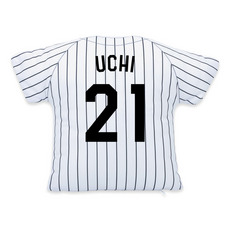 TEAM26 DAY 6月来場OB5選手展開 ユニホーム型クッション(ホーム) 詳細画像