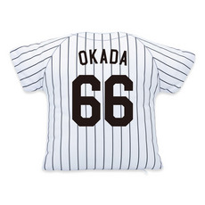 TEAM26 DAY 6月来場OB5選手展開 ユニホーム型クッション(ホーム) 詳細画像