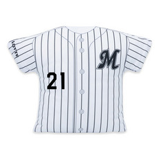 TEAM26 DAY 6月来場OB5選手展開 ユニホーム型クッション(ホーム) 詳細画像