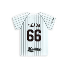 TEAM26 DAY 6月来場OB5選手展開 ユニホーム型カーマグネット(ホーム) 詳細画像