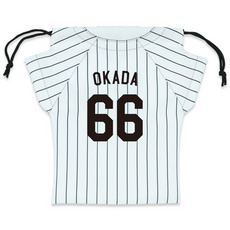 TEAM26 DAY 6月来場OB5選手展開 ユニホーム型巾着(ホーム) 詳細画像