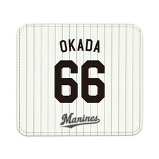 TEAM26 DAY 6月来場OB5選手展開 レザーマウスパッド(ホーム)