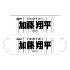 TEAM26 DAY 6月来場OB5選手展開 選手フェイスタオルデザイン マグカップ 詳細画像