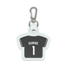 TEAM26 DAY 6月来場OB5選手展開 本革製ユニホームキーホルダー(ビジター) 詳細画像