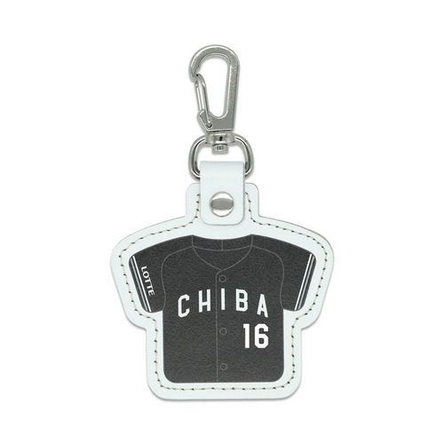 TEAM26 DAY 6月来場OB5選手展開 本革製ユニホームキーホルダー(ビジター) 詳細画像 1カラー 1