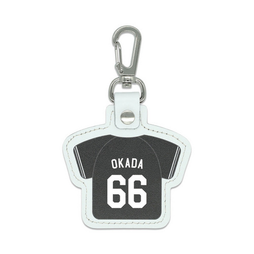 TEAM26 DAY 6月来場OB5選手展開 本革製ユニホームキーホルダー(ビジター) 詳細画像 1カラー 10