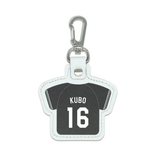 TEAM26 DAY 6月来場OB5選手展開 本革製ユニホームキーホルダー(ビジター) 詳細画像 1カラー 2