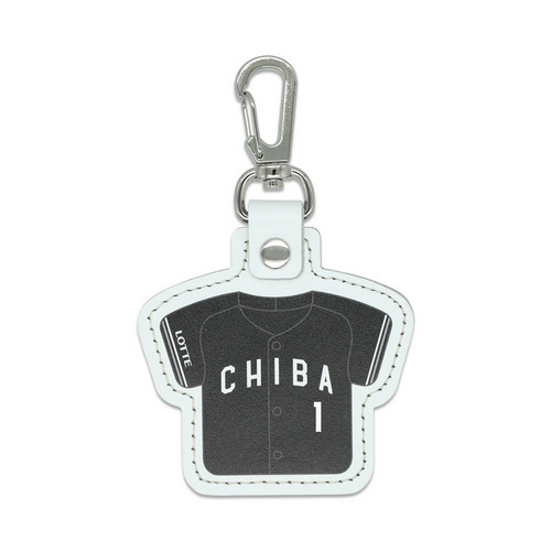 TEAM26 DAY 6月来場OB5選手展開 本革製ユニホームキーホルダー(ビジター) 詳細画像 1カラー 3