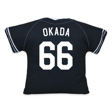 TEAM26 DAY 6月来場OB5選手展開 ユニホーム型クッション(ビジター) 詳細画像