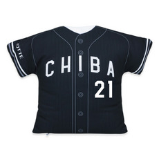 TEAM26 DAY 6月来場OB5選手展開 ユニホーム型クッション(ビジター) 詳細画像