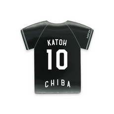 TEAM26 DAY 6月来場OB5選手展開 ユニホーム型カーマグネット(ビジター) 詳細画像