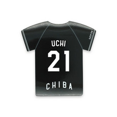 TEAM26 DAY 6月来場OB5選手展開 ユニホーム型カーマグネット(ビジター) 詳細画像