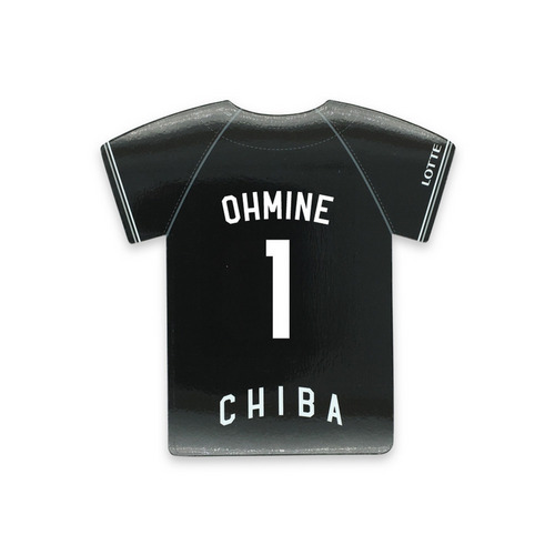 TEAM26 DAY 6月来場OB5選手展開 ユニホーム型カーマグネット(ビジター) 詳細画像 1カラー 2