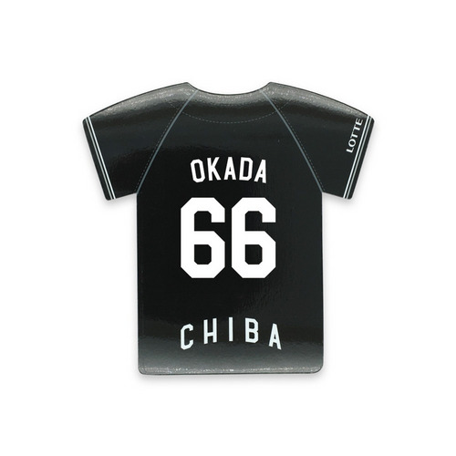 TEAM26 DAY 6月来場OB5選手展開 ユニホーム型カーマグネット(ビジター) 詳細画像 1カラー 5